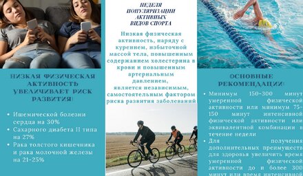 Неделя популяризации активных видов спорта