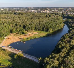 Детский городок на пляже